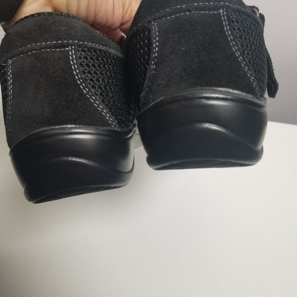 Orthofeet Women's Springfield Stretchable Black Mary Janes Shoes Sz 8 Wide - Picture 6 of 9